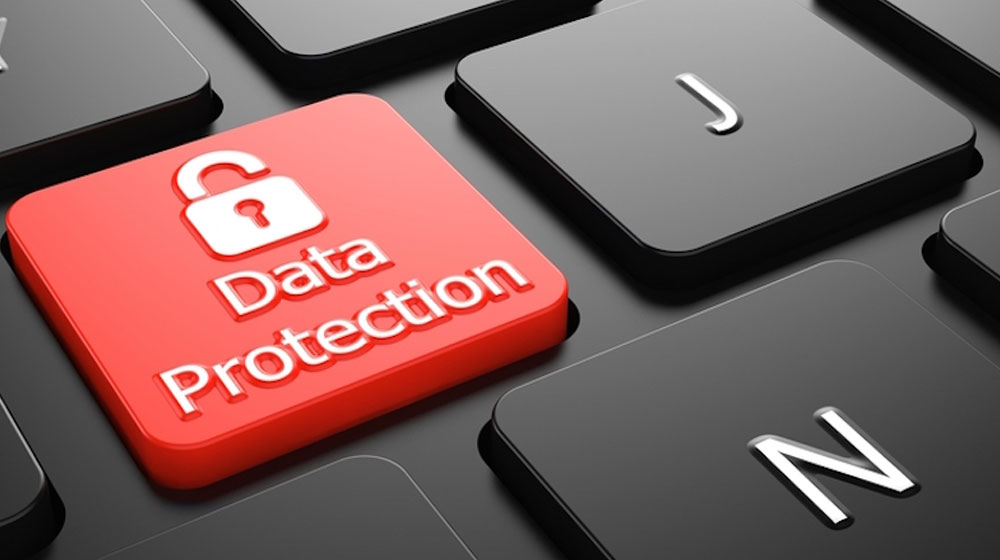 Настройка data protection для данных клиентского компьютера